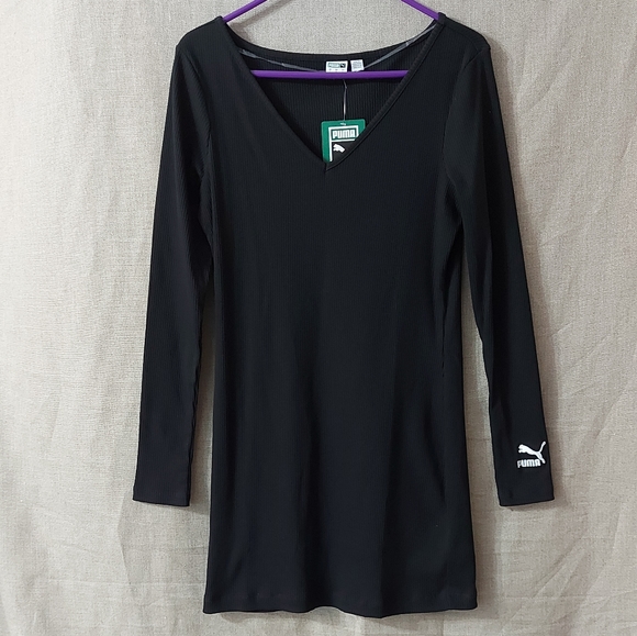 Puma dress size large Long sleeves color black - Picture 10 of 11